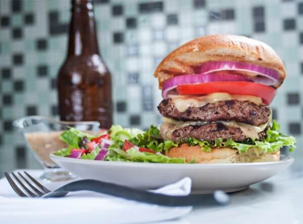 Double Decker Brisket Burger