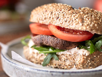 Portobello Mushroom Burger