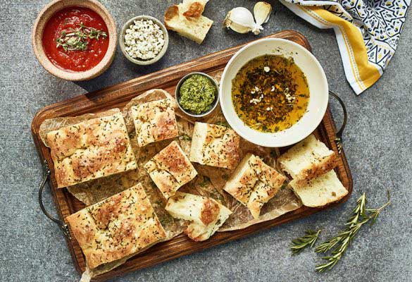 Focaccia Dippers