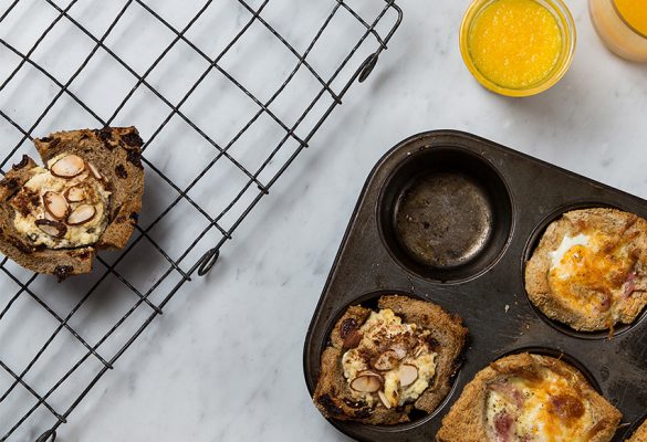 Sweet and Savoury Toastie Muffin Cups