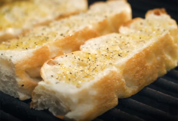 Caesar Salad with Italian Herb Focaccia