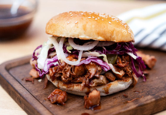 The Ultimate Plant-Based Jackfruit Sandwich