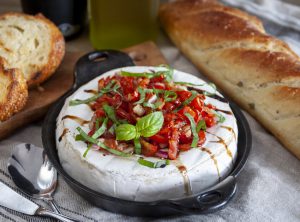 Baked Brie-schetta