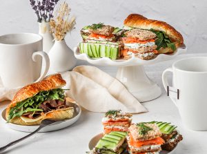 Afternoon tea sandwiches