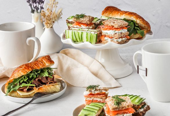 Afternoon tea sandwiches