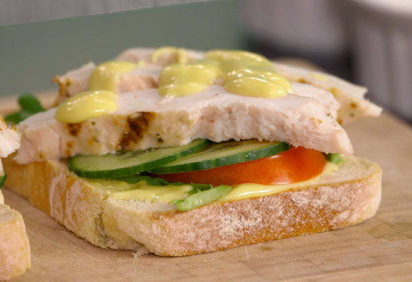 Honey Mustard Chicken Sandwich