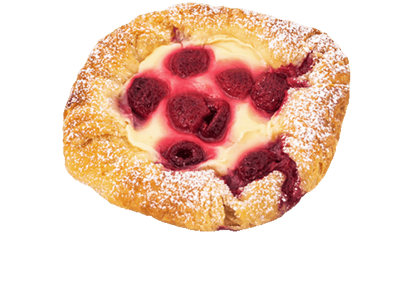 Raspberry & Custard Danish