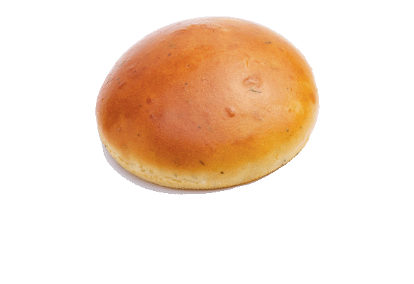 Herb & Garlic Gourmet Hamburger Bun